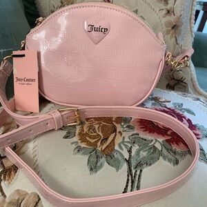 NWT Juicy Couture Pink Crossbody Bag